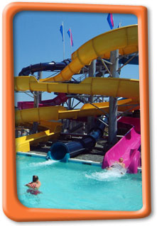 water slides
